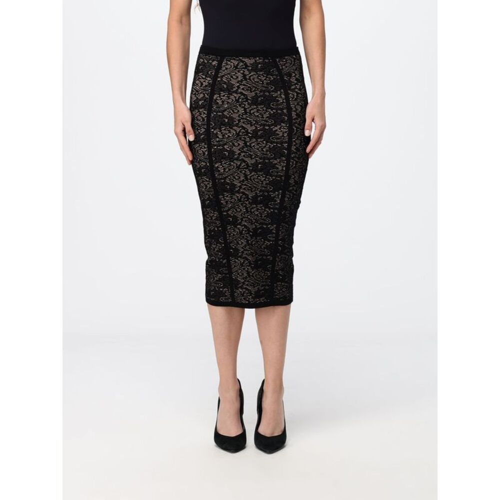 Elisabetta Franchi Women High-Waisted Elisabetta Franchi Lace Midi Pencil Skirt